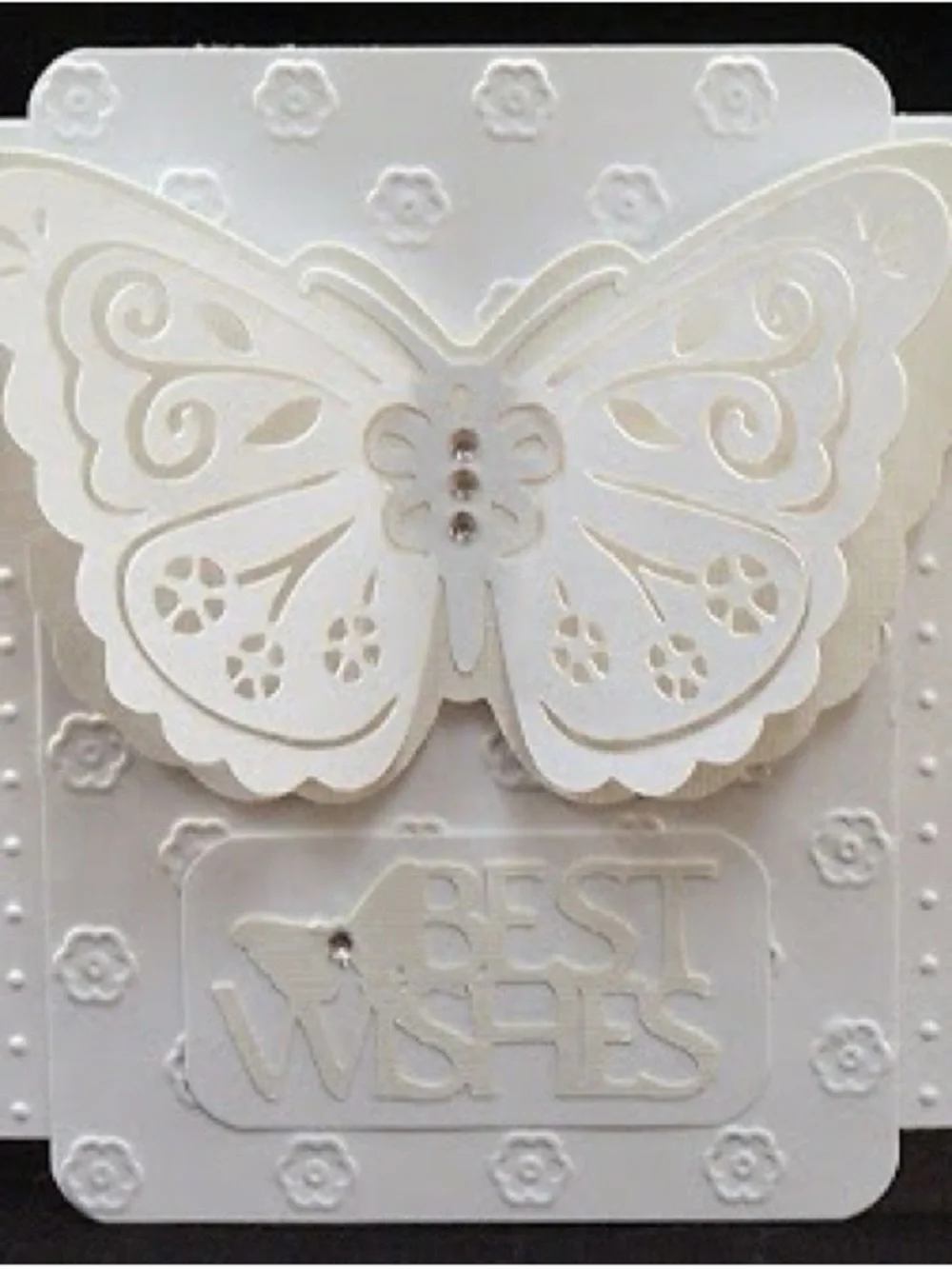 Cricut florals embellished
